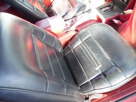 1989 FORD MUSTANG LX RED CONV 2.3L AT F18051